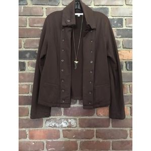 CAbi brown cardigan size medium